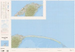 Farewell Spit / National Topographic/Hydrographic Authority of Land Information New Zealand.