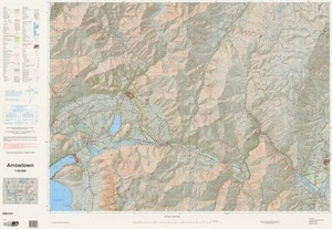 Arrowtown / National Topographic/Hydrographic Authority of Land Information New Zealand.