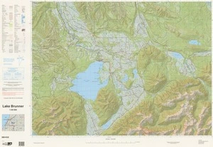 Lake Brunner / National Topographic/Hydrographic Authority of Land Information New Zealand.
