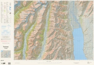Tasman / National Topographic/Hydrographic Authority of Land Information New Zealand.