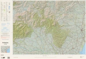 Amberley / National Topographic/Hydrographic Authority of Land Information New Zealand.
