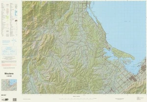 Moutere / National Topographic/Hydrographic Authority of Land Information New Zealand.