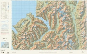 Milford / National Topographic/Hydrographic Authority of Land Information New Zealand.