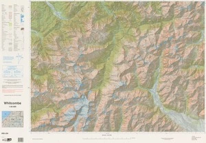 Whitcombe / National Topographic/Hydrographic Authority of Land Information New Zealand.