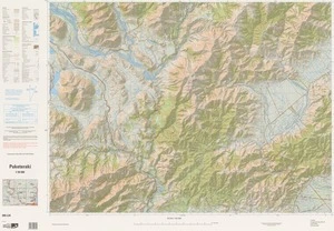 Puketeraki / National Topographic/Hydrographic Authority of Land Information New Zealand.