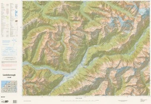Landsborough / National Topographic/Hydrographic Authority of Land Information New Zealand.