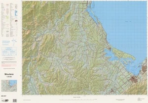 Moutere / National Topographic/Hydrographic Authority of Land Information New Zealand.