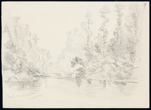 [Chevalier, Nicholas] 1828-1902 :Creek near Hokitiki April 30th 1866