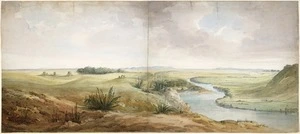 Nairn, Francis Edward, 1819-1910 :Tarawera from Turangakumu. 1879