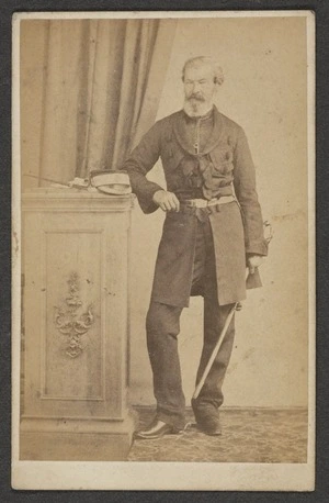 Photographer unknown :Portrait of General Galloway