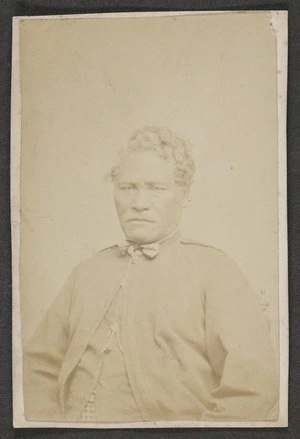 Photographer unknown :Portrait of Hon. Mokena Kohere 1812-1894