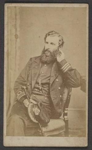 Photographer unknown :Portrait of Captain Palmer
