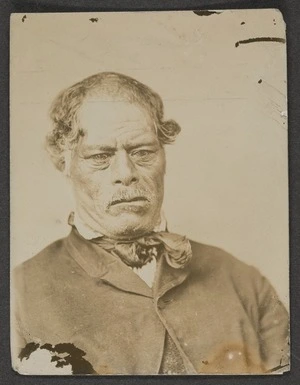 Photographer unknown :Portrait of Te Kuhene