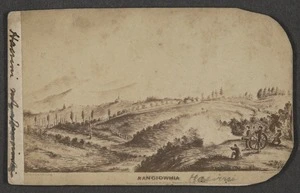 Photographer unknown :Photograph of a drawing of the conflict at Hairini
