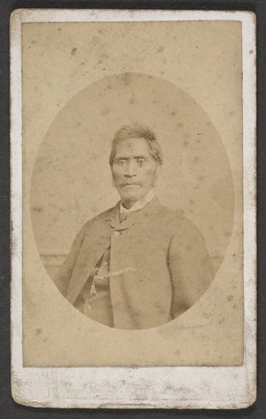 Photographer unknown :Portrait of Wiremu Tamihana