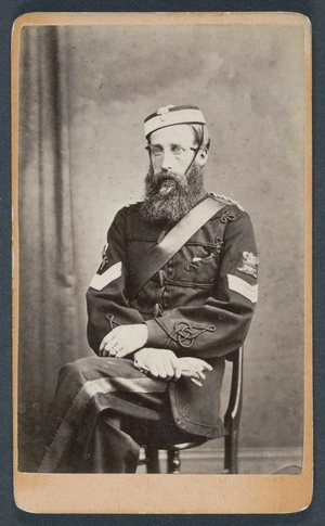 Photographer unknown :Portrait of Colonel Withers NZ 65th Regiment