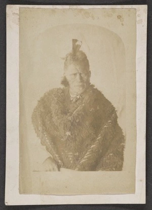 Photographer unknown :Portrait of Tawhiao