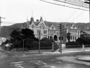 Parliament Buildings and General Assembly Library, corner of Sydney and Molesworth Streets, Wellington