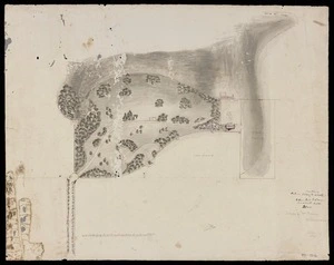 Williamson, Francis, fl 1858-1876 :[Ground plan of Mr Burnett's property, Oneida, Fordell. ca 1868]