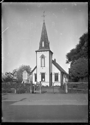 Exterior view of the Church of St Stephen the Martyr, Opotiki