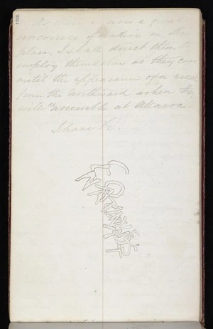Mantell, Walter Baldock Durrant, 1820-1895 :[Letter from Akaroa, 23 Dec 1848. Final paragraph] Natives Court