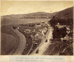 Kaiwharawhara, looking towards Wellington - Photograph taken by James Bragge