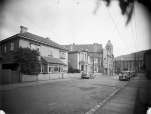 Sydney Street East, now known as Kate Sheppard Place, Wellington