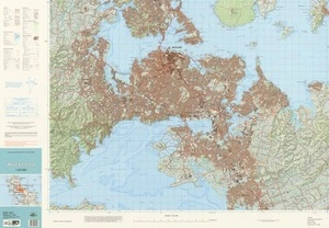 Auckland / cartography by Terralink.