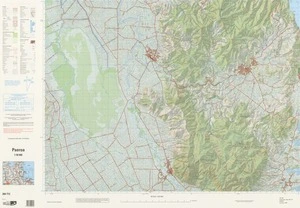 Paeroa / National Topographic/Hydrographic Authority of Land Information New Zealand.