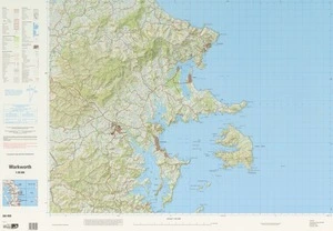 Warkworth / National Topographic/Hydrographic Authority of Land Information New Zealand.