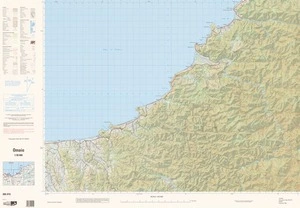 Omaio / National Topographic/Hydrographic Authority of Land Information New Zealand.