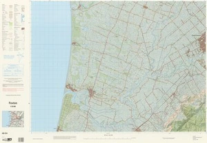 Foxton / National Topographic/Hydrographic Authority of Land Information New Zealand.