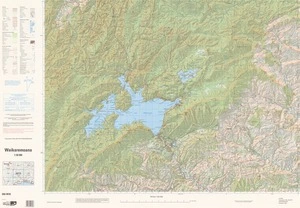 Waikaremoana / National Topographic/Hydrographic Authority of Land Information New Zealand.