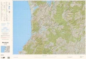 Marokopa / National Topographic/Hydrographic Authority of Land Information New Zealand.