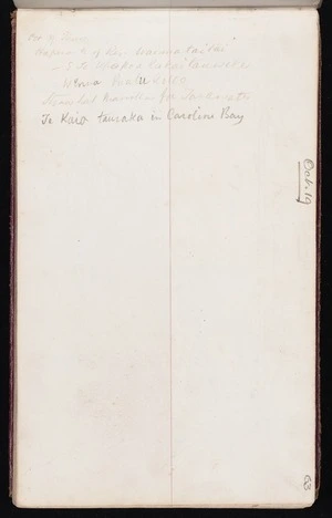 Mantell, Walter Baldock Durrant, 1820-1895 :[Diary Entry] Oct 19 [1848]