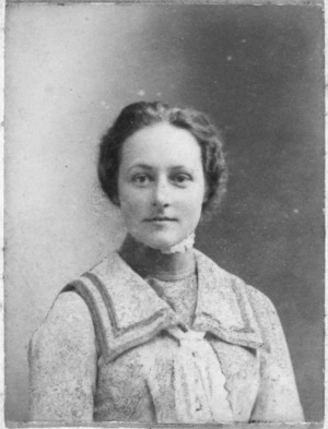 Sanders, Elsie R, fl 2002 :Portrait of Elsie Dohrmann, 1875-1909