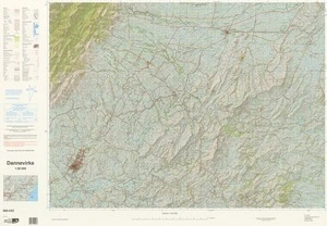 Dannevirke / National Topographic/Hydrographic Authority of Land Information New Zealand.