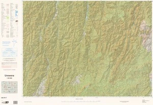 Urewera / National Topographic/Hydrographic Authority of Land Information New Zealand.