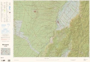 Murupara / National Topographic/Hydrographic Authority of Land Information New Zealand.