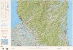 Thames / National Topographic/Hydrographic Authority of Land Information New Zealand.