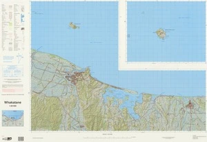 Whakatane / National Topographic/Hydrographic Authority of Land Information New Zealand.