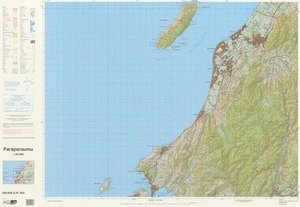 Paraparaumu / National Topographic/Hydrographic Authority of Land Information New Zealand.