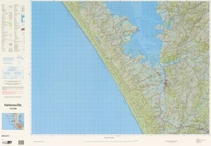 Helensville / National Topographic/Hydrographic Authority of Land Information New Zealand.
