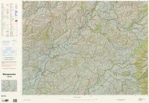 Mangaweka / National Topographic/Hydrographic Authority of Land Information New Zealand.