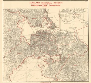 ... electoral districts as proposed by the Representation Commission, December 1951.