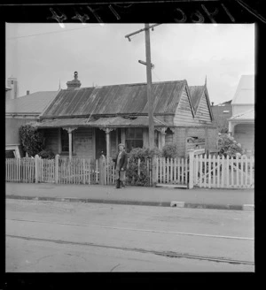 House in Hopper Street, Wellington, prior to demolition