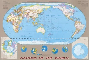 Nations of the world / produced by the Department of Survey and Land Information.