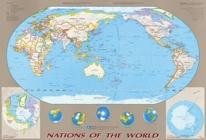 Nations of the world / produced by the Department of Survey and Land Information.