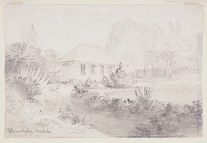 Kinder, John, 1819-1903 :Wharekahu, Maketu, Rev T Chapman's. [1858?]