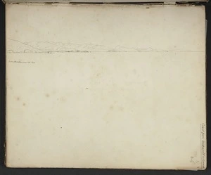 Mantell, Walter Baldock Durrant, 1820-1895 :Coast from Waikawaiti to Moeraki, from Purakaunui. Ap. 1852.